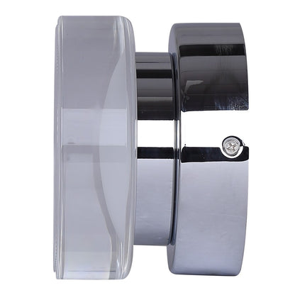 Canarm Benni 5in 1-Light LED Wall Sconce | Chrome and Acrylic Shade | Hallway & Entryway | 5.375 x 5.375 x 3.75 in | Model LWL296A05CH