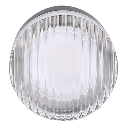 Canarm Benni 5in 1-Light Wall Sconce | Modern Brushed Nickel and Acrylic | Hallway & Bathroom | 5 x 5 x 3 in | Model LWL297A05BN