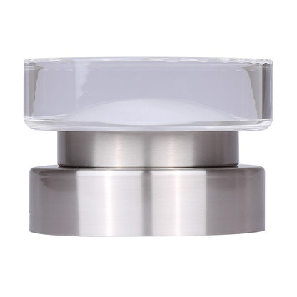 Canarm Benni 5in 1-Light Wall Sconce | Modern Brushed Nickel and Acrylic | Hallway & Bathroom | 5 x 5 x 3 in | Model LWL297A05BN