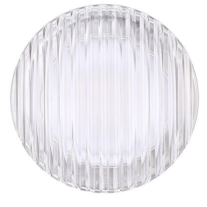 Canarm Benni 5in 1-Light Wall Sconce | Modern Brushed Nickel and Acrylic | Hallway & Bathroom | 5 x 5 x 3 in | Model LWL297A05BN