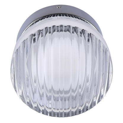Canarm Benni 5in 1-Light Wall Sconce | Modern Chrome and Acrylic | Hallway & Bathroom | 5 x 5 x 3 in | Model LWL297A05CH