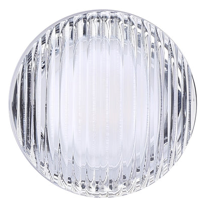 Canarm Benni 5in 1-Light Wall Sconce | Modern Chrome and Acrylic | Hallway & Bathroom | 5 x 5 x 3 in | Model LWL297A05CH