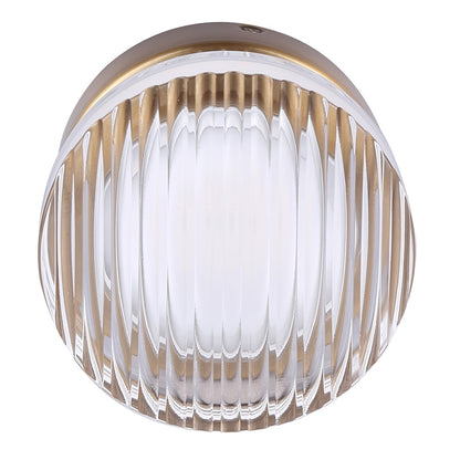 Canarm Benni 5in 1-Light Wall Sconce | Modern Gold and Acrylic | Hallway & Bathroom | 5 x 5 x 3 in | Model LWL297A05GD