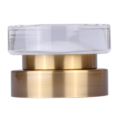 Canarm Benni 5in 1-Light Wall Sconce | Modern Gold and Acrylic | Hallway & Bathroom | 5 x 5 x 3 in | Model LWL297A05GD