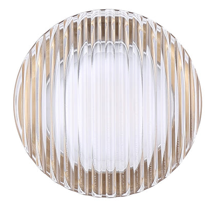 Canarm Benni 5in 1-Light Wall Sconce | Modern Gold and Acrylic | Hallway & Bathroom | 5 x 5 x 3 in | Model LWL297A05GD