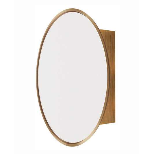 Canarm Medicine 28in Wall Mounted Medicine Cabinet | Gold Metal Frame | Bathroom & Powder Room Storage | 28 x 6 x 28 in | Model MCHDC1A2828GD
