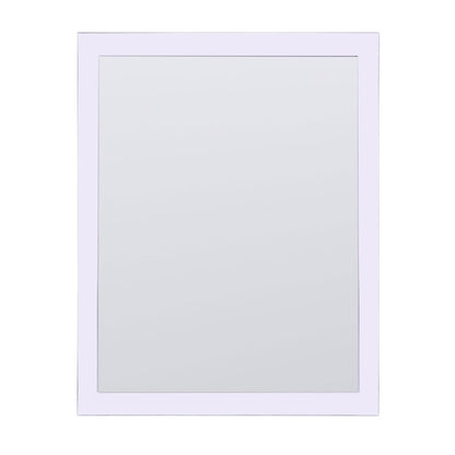 Canarm Bishop 36in Rectangular Wall Mirror | Chrome Metal Frame | Bathroom & Entryway Accent | 36 x 28 x 1 in, Vertical Mount | Model RT2CH2432