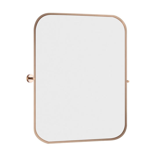 Canarm Cain 20in Round Wall Mirror | Gold Metal Frame | Bathroom & Entryway Accent | 20 x 4 x 23 in | Model RT31GD2023