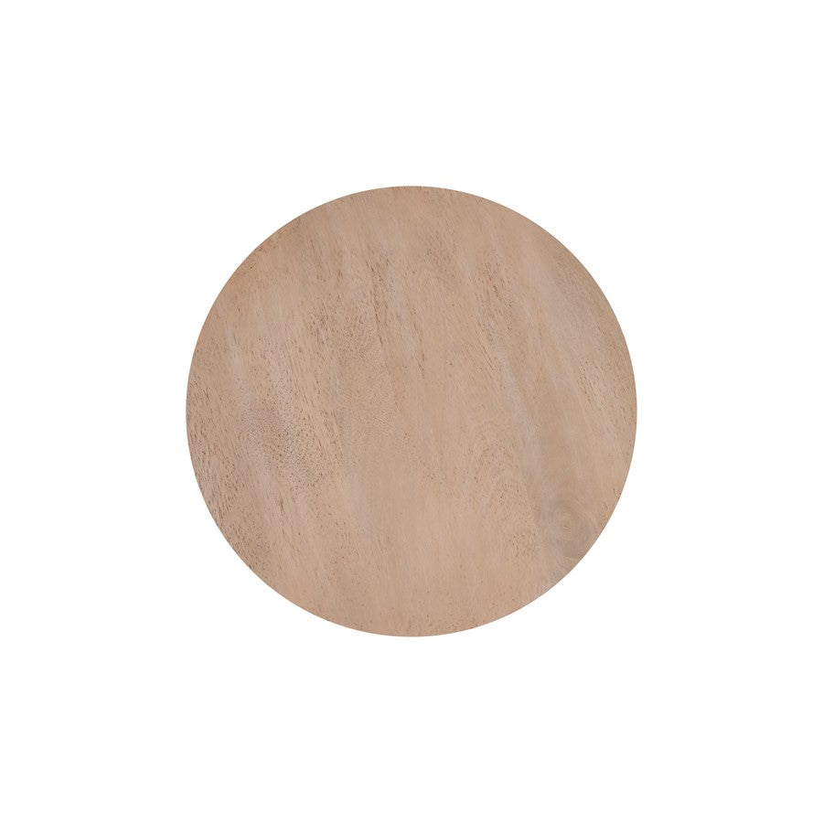 Canarm Lenan 22in Oak Coffee Table | Solid Wood Open Slat | Living Room & Bedroom Accent | 15.75 x 15.75 x 22.875 in | Model SC-104