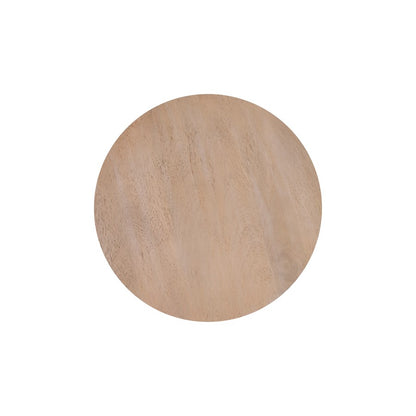 Canarm Lenan 22in Oak Coffee Table | Solid Wood Open Slat | Living Room & Bedroom Accent | 15.75 x 15.75 x 22.875 in | Model SC-104