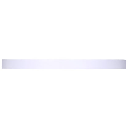 Canarm Madison 12in 1-Light Flush Mount | White Dimmable LED | Bathroom & Hallway | 11.81 x 11.81 x 1.26 in | Model SMD1225WH