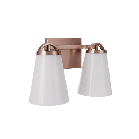 Craftmade Zane 2 Lt Vanity, Premium Bronze