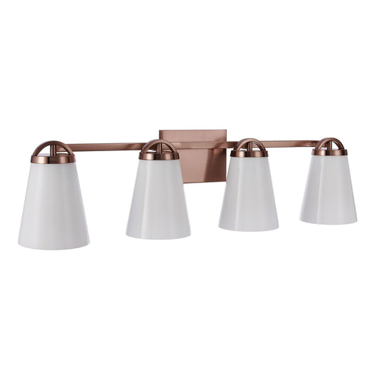 Craftmade Zane 4 Lt Vanity, Premium Bronze