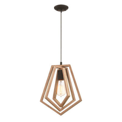 1 Light Pendant, Espresso