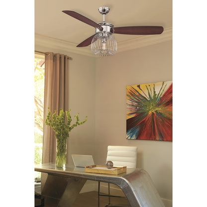 1 Light Pendant, Polished Nickel
