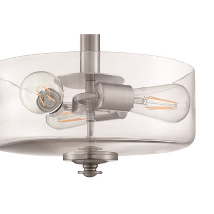 Craftmade Dardyn 3 Light Convertible Semi Flush Pendant