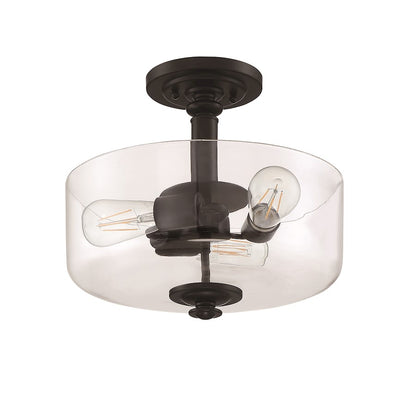 Craftmade Dardyn 3 Light Convertible Semi Flush Pendant
