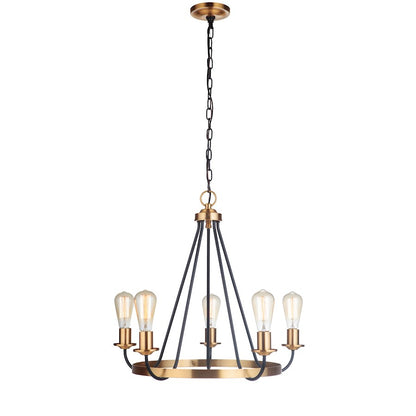 Randolph Chandelier, Black