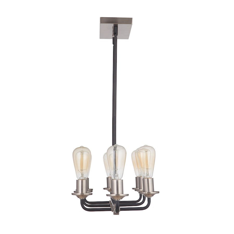 Craftmade Randolph 8 Light Island, Black