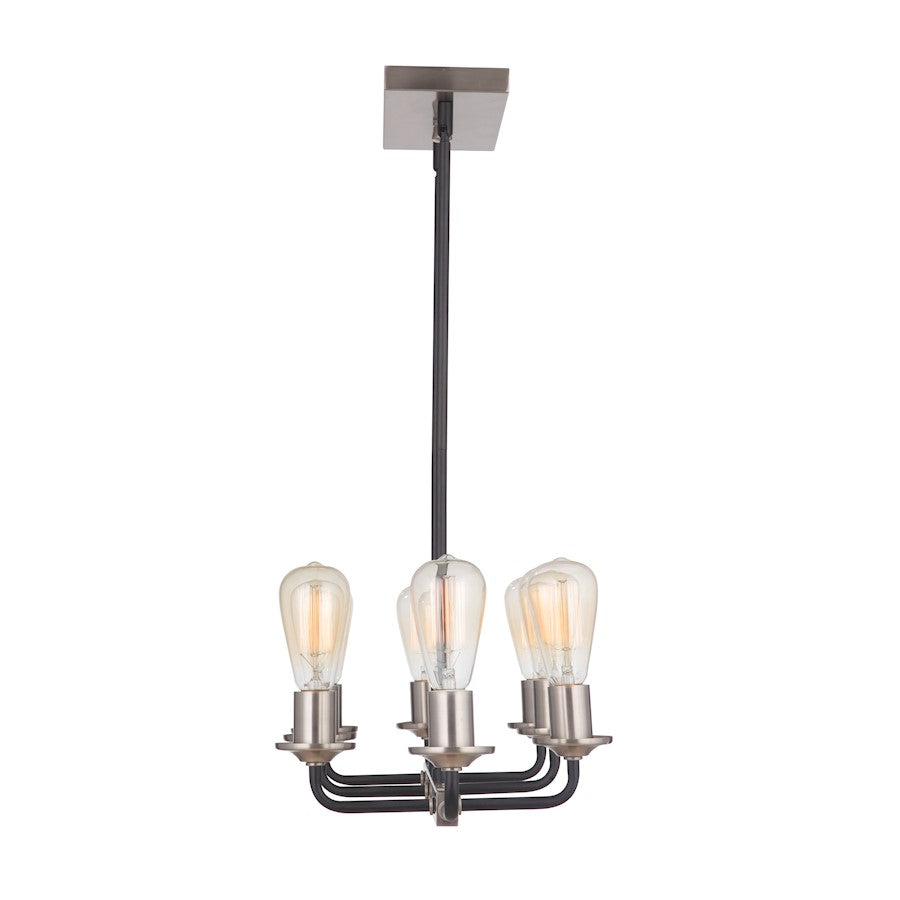 Craftmade Randolph 8 Light Island, Black