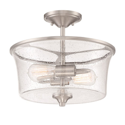 Craftmade Gwyneth 2 Light Semi Flush Mount/Pendant