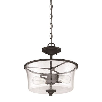 Craftmade Gwyneth 2 Light Semi Flush Mount/Pendant