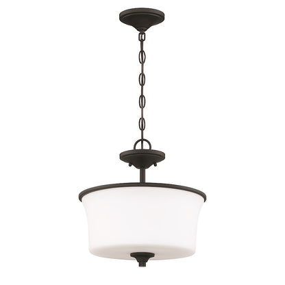 Craftmade Gwyneth 2 Light Semi Flush Mount/Pendant