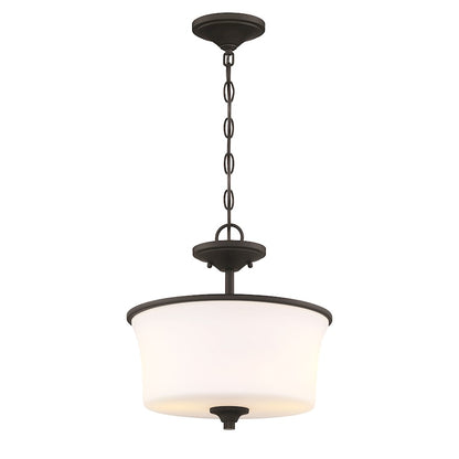 Craftmade Gwyneth 2 Light Semi Flush Mount/Pendant