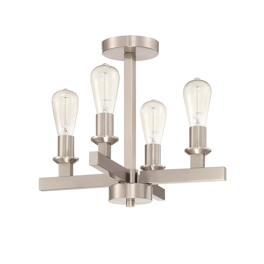 Craftmade Chicago 4 Light Convertible Semi Flush