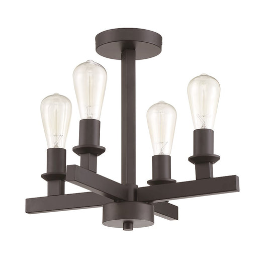 Craftmade Chicago 4 Light Convertible Semi Flush