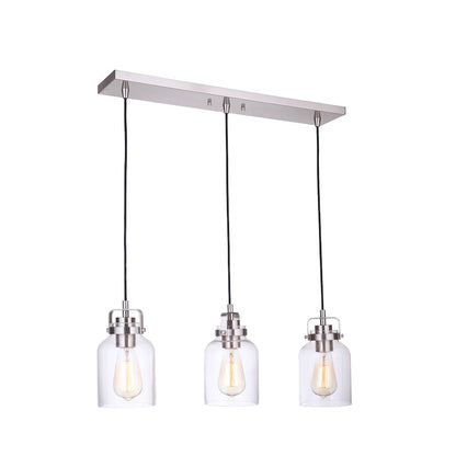 3 Light Linear Pendant