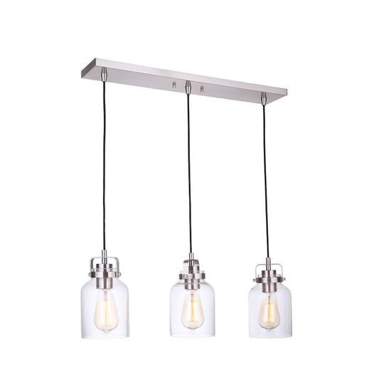 3 Light Linear Pendant