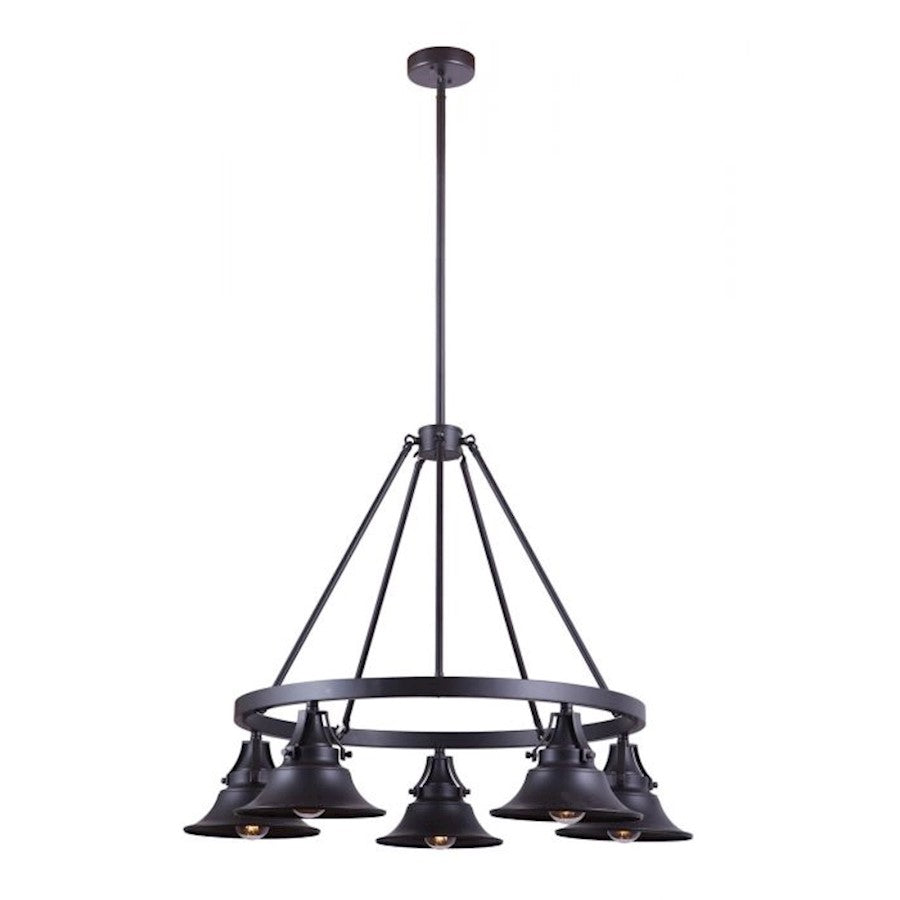 5 Light Outdoor Chandelier