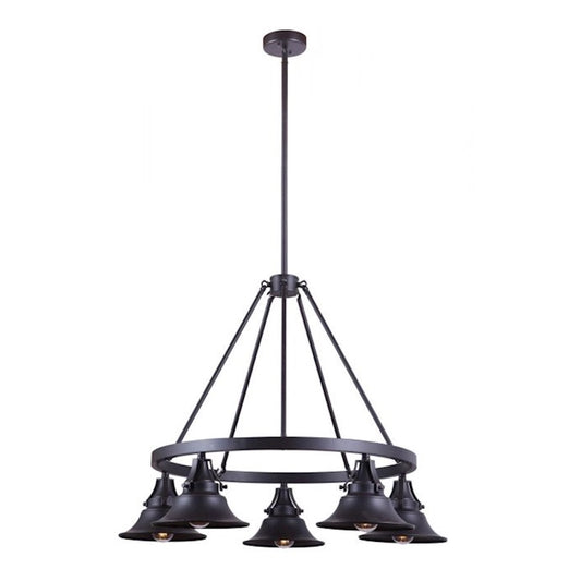 5 Light Outdoor Chandelier