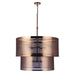 Craftmade Mesh 9 Light Pendant, Satin Brass - 58999-SB