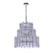 Craftmade Reveal 13 Light Chandelier, Chrome/Clear - 59213-CH