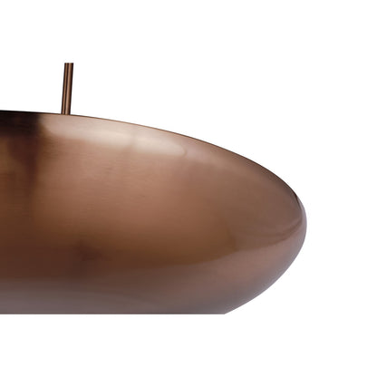 Craftmade Isabel 5 Light Semi-Flush, Satin Brass/Satin Brass