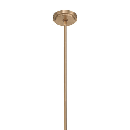Craftmade Pleated 3 Light Island, Premium Bronze/Clear Pleated