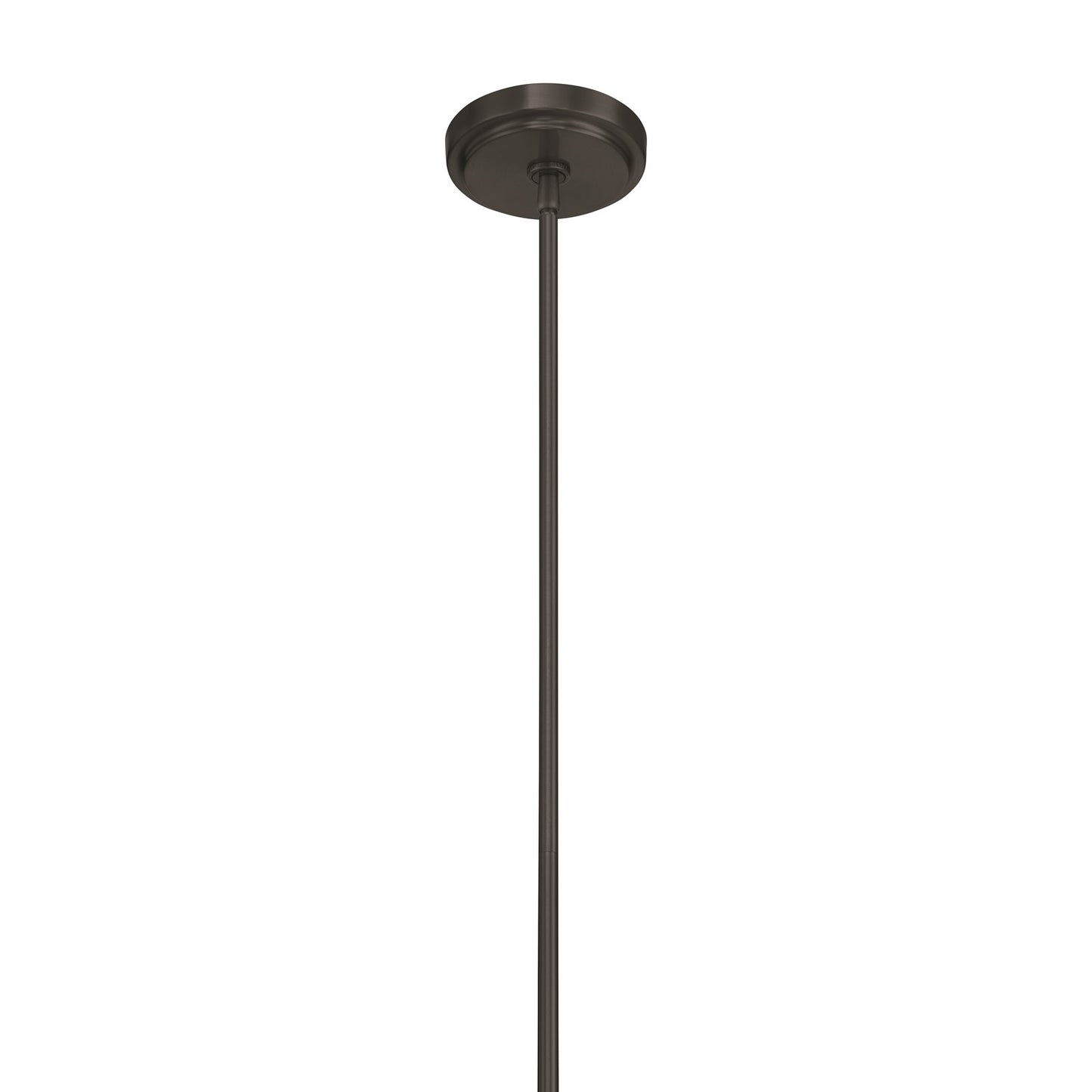 Craftmade Pleated 3 Light Island, Flat Black/Clear Pleated