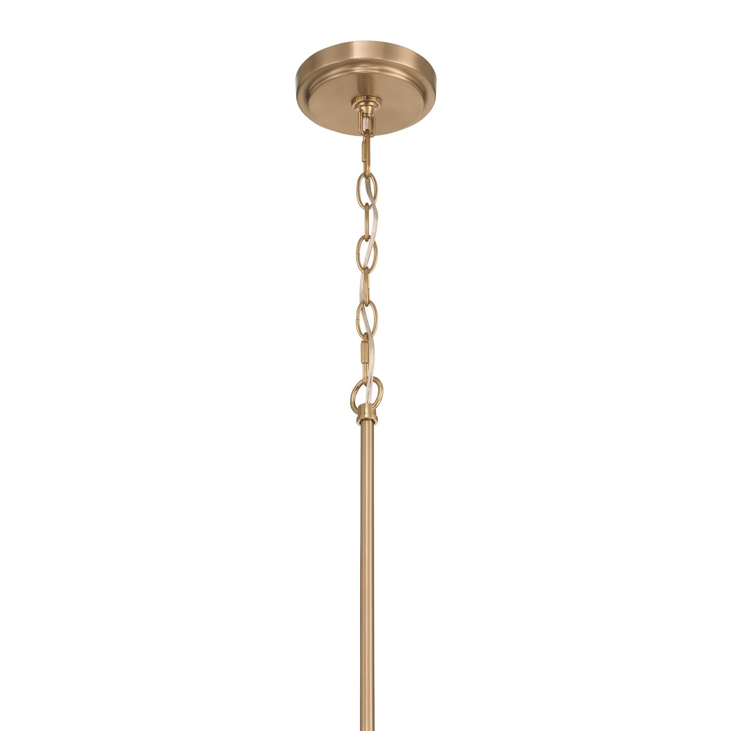 Craftmade Pleated 1 Light Pendant, Premium Bronze/Clear Pleated