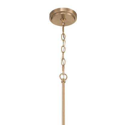 Craftmade Reflection 1 Light Mini Pendant, Bronze/Clear Textured