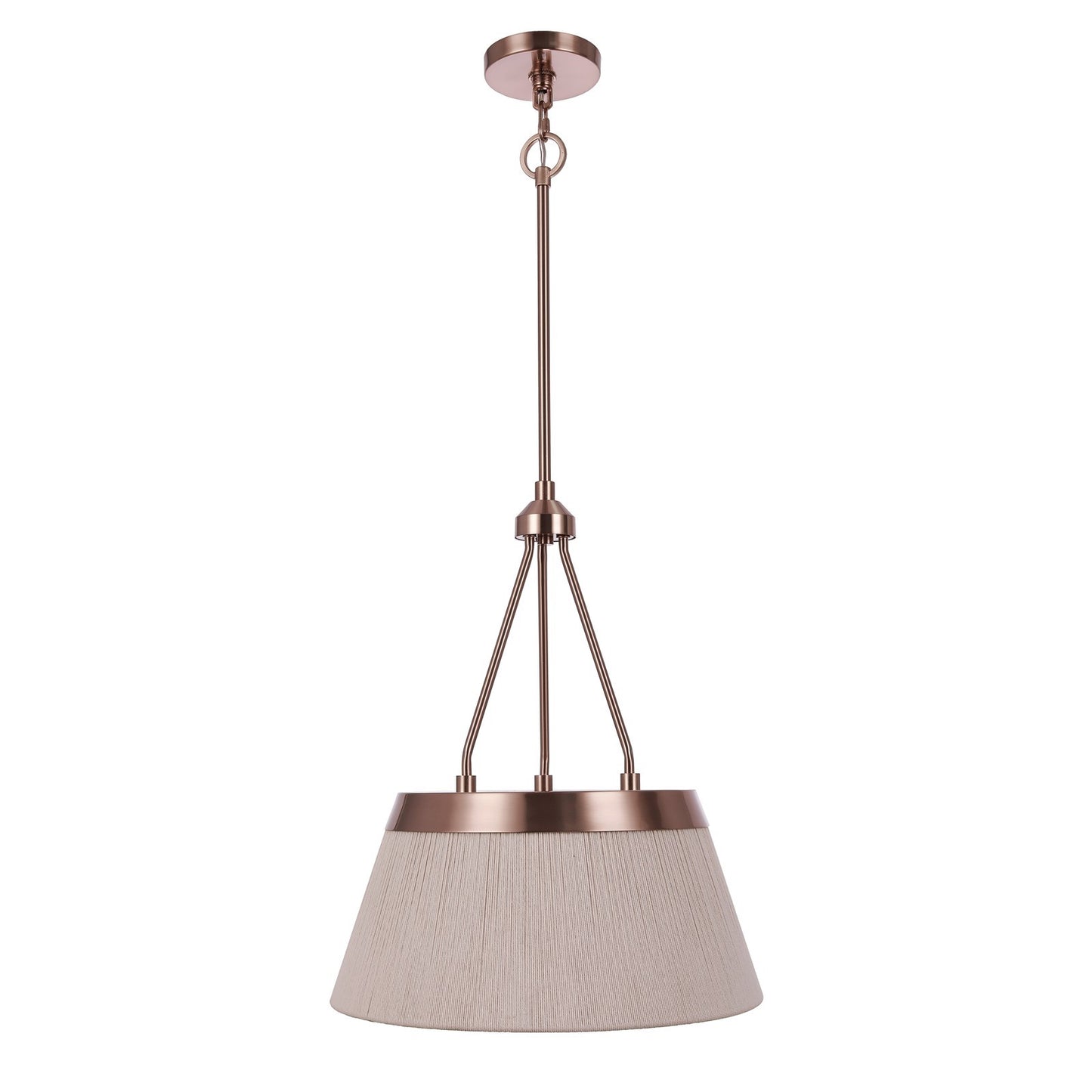 Craftmade Yates 3 Lt 16" Pendant, Premium Bronze