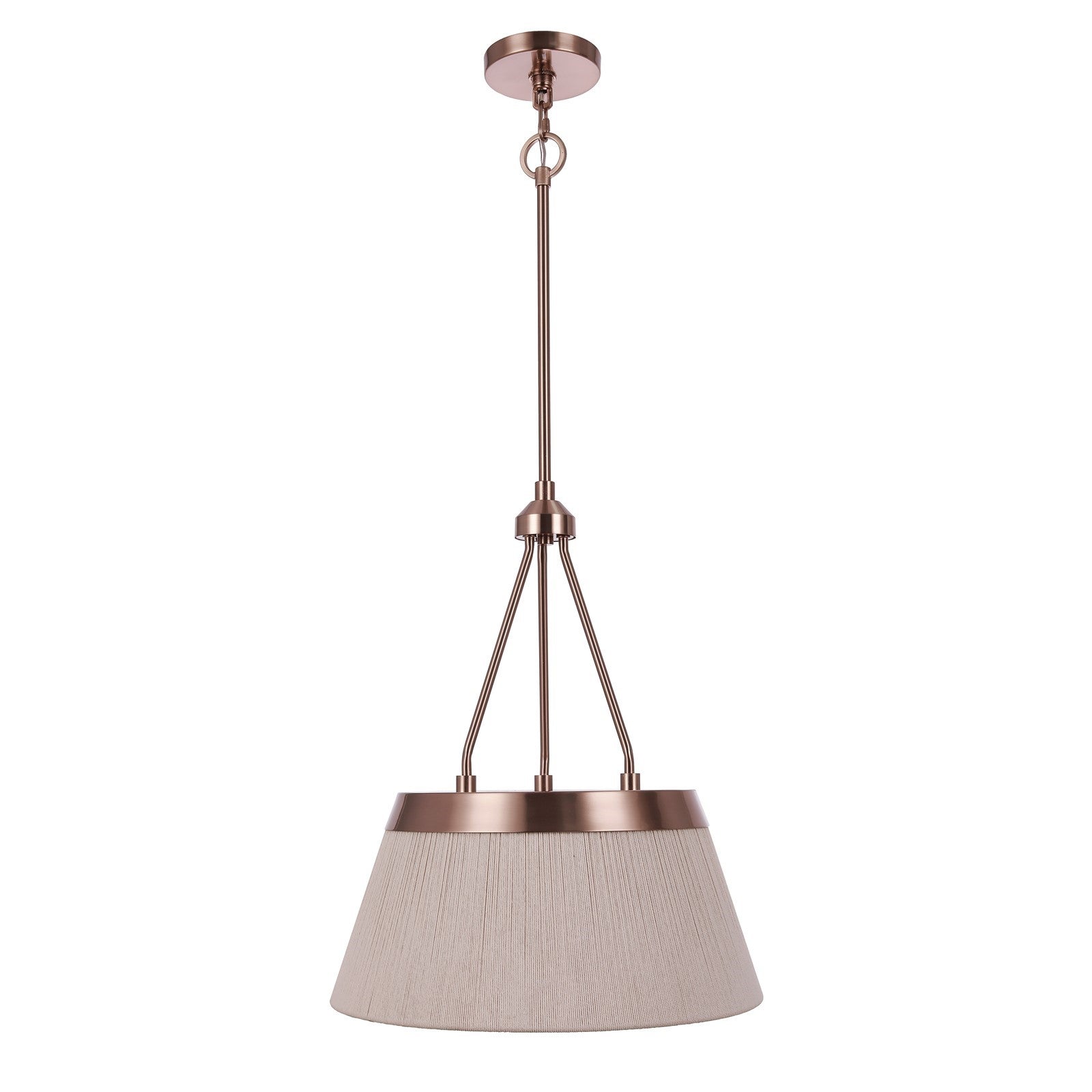 Craftmade Yates 3 Lt 16" Pendant, Premium Bronze