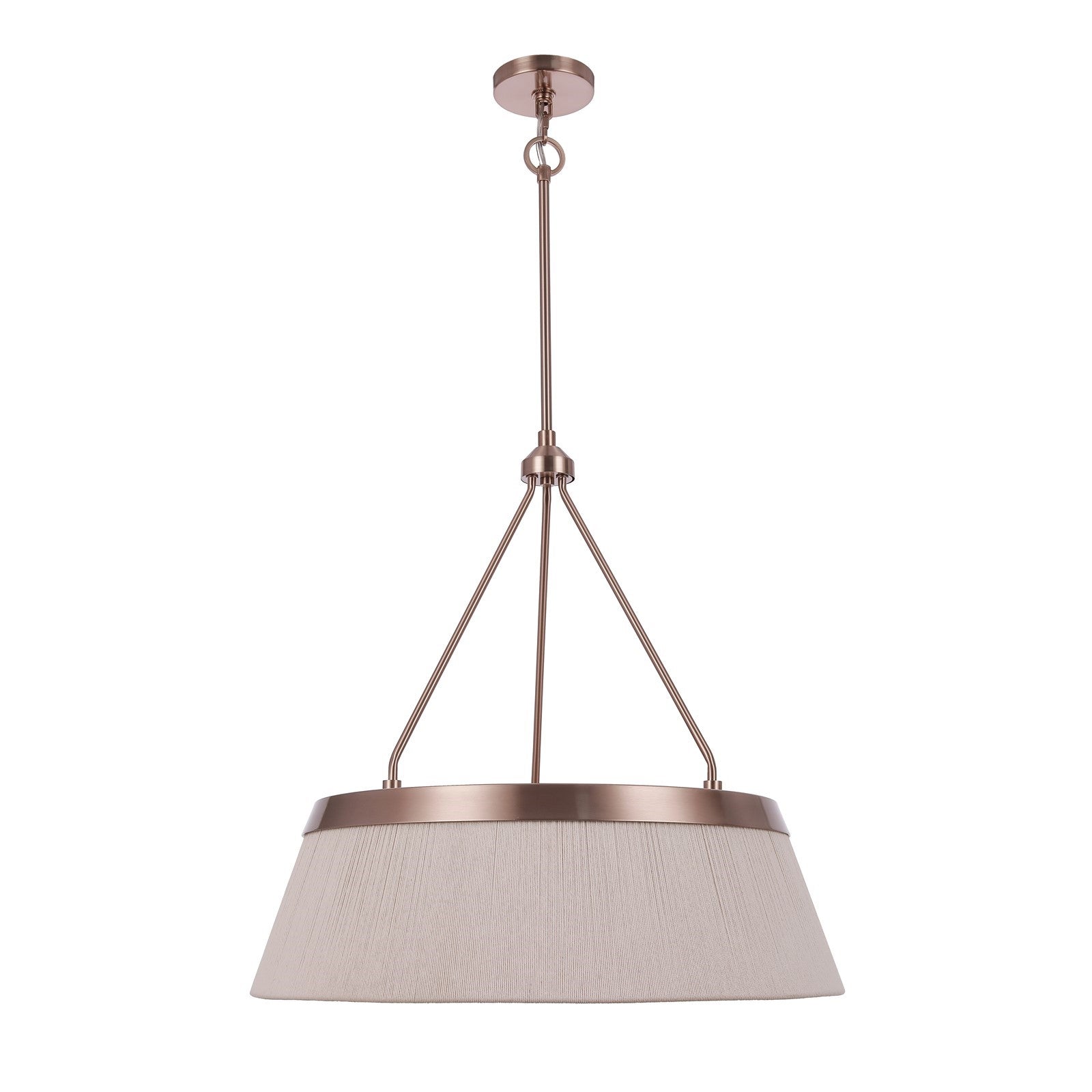 Craftmade Yates 6 Lt 24" Pendant, Premium Bronze