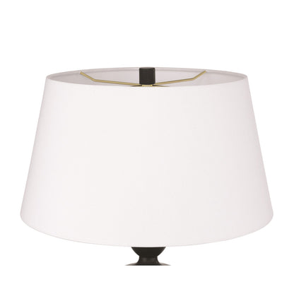 Craftmade Misha 1 Light Table Lamp, Flat Black