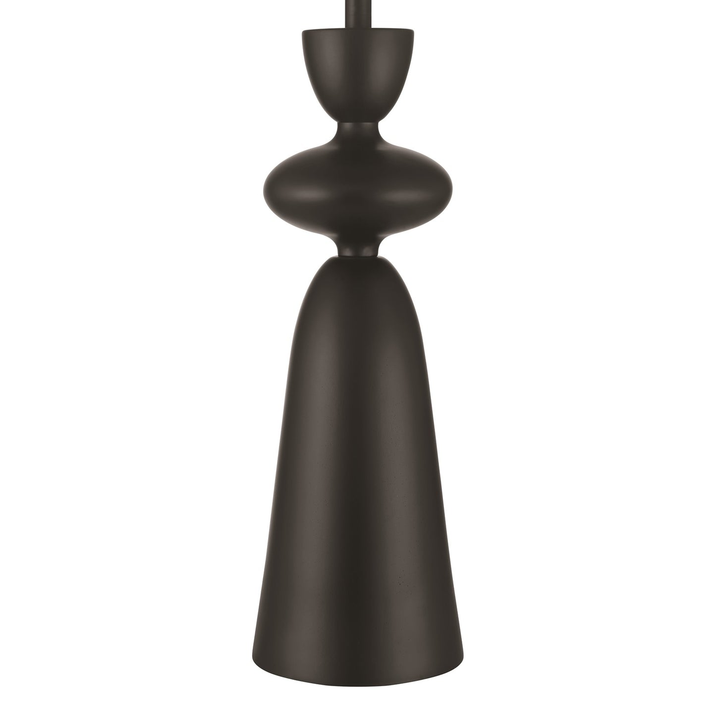 Craftmade Misha 1 Light Table Lamp, Flat Black