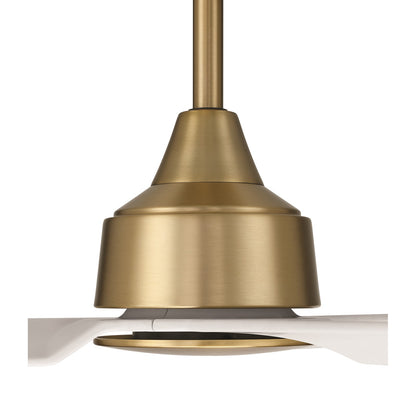 Craftmade Charming 52" 3-Blade Ceiling Fan, Satin Brass