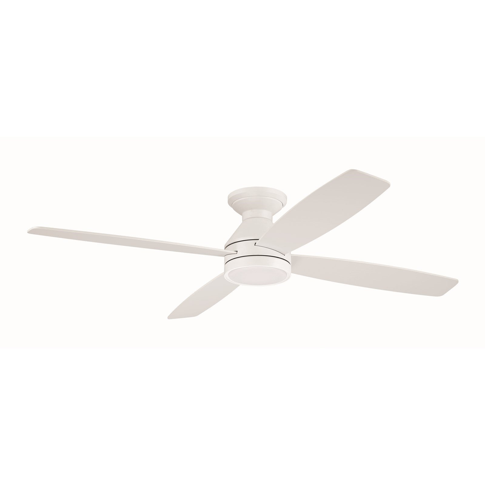 Craftmade DeMarco 52" 4-Blade Ceiing Fan, IntegratedLt Kit, White