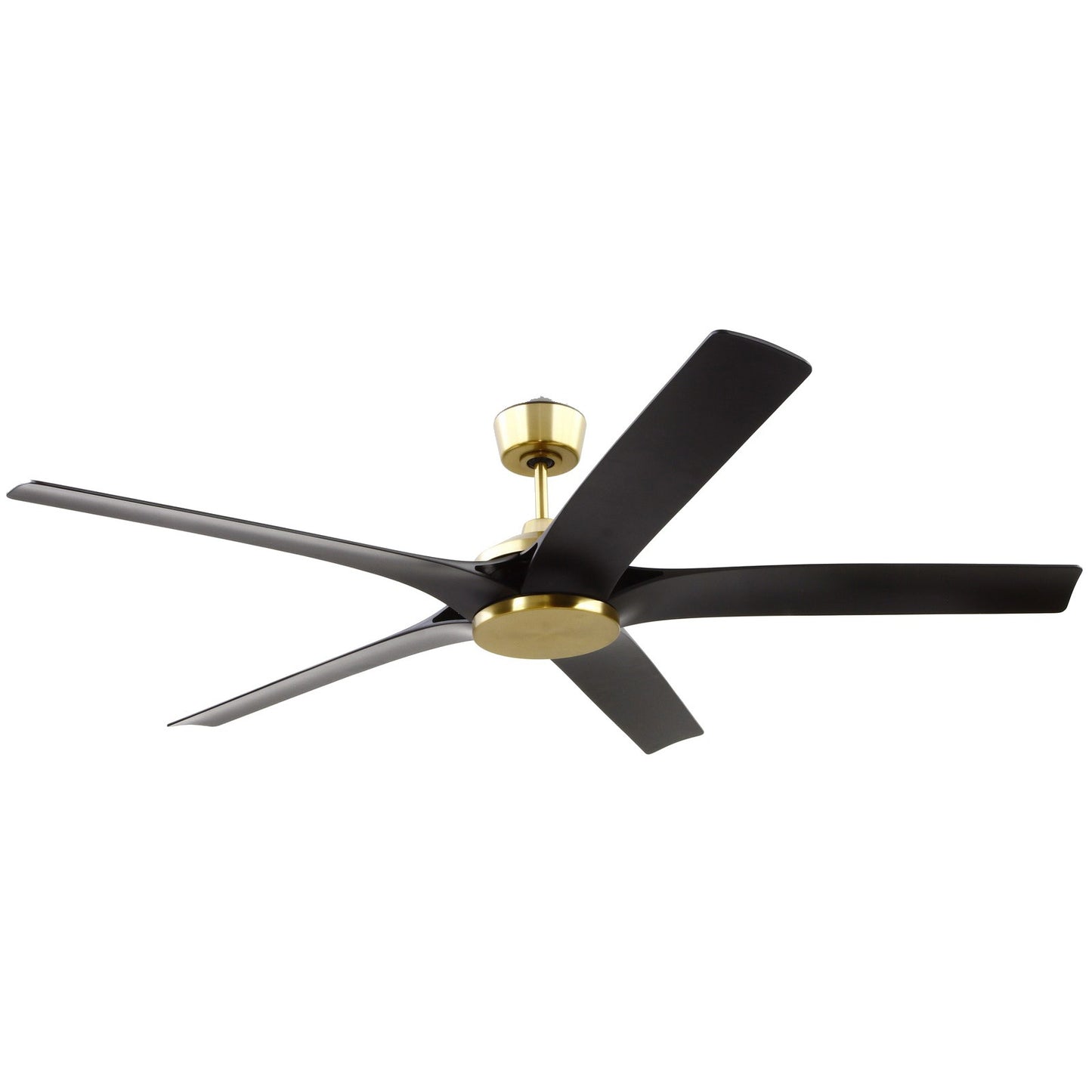 Craftmade Fonz 65" 1 Light Ceiling Fan with 5-Blades, Satin Brass