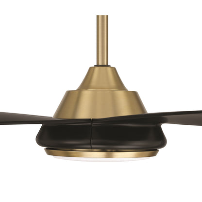 Craftmade Frye 52" 5-Blade 1 Light Ceiling Fan, Satin Brass